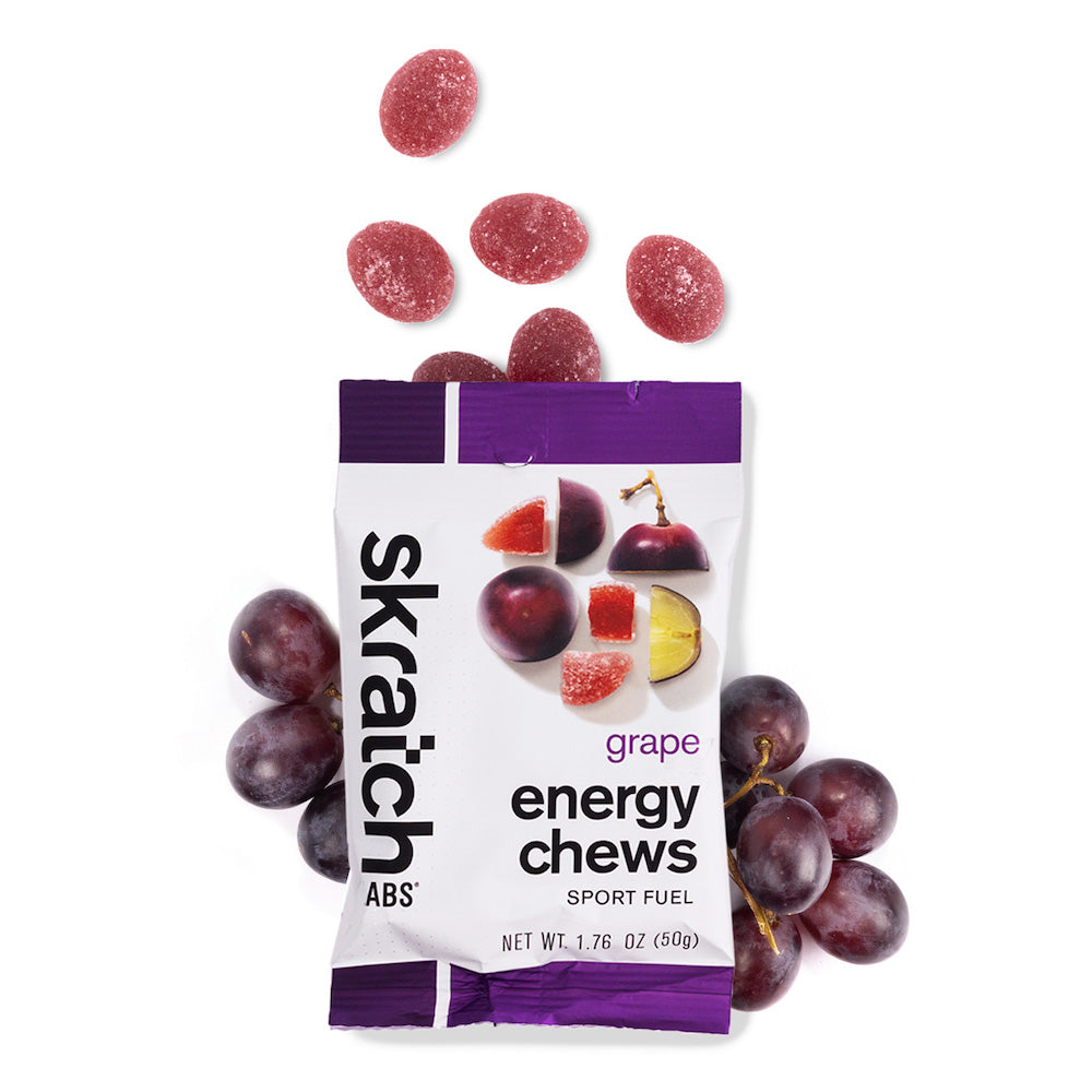 Energy Chews Sport Fuel - Single Pouch, Grape