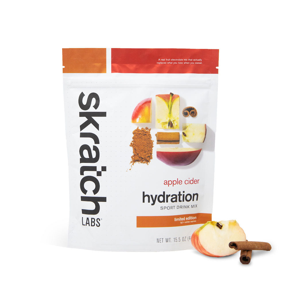 Hydration Sport Drink Mix, Resealable Bag - 20 serving, Apple Cider