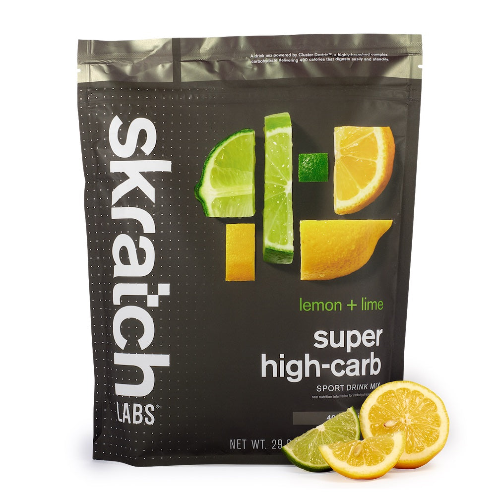 Super High-Carb Sport Drink Mix - Resealable Bag (3200 Calorie Bag), Lemon + Lime
