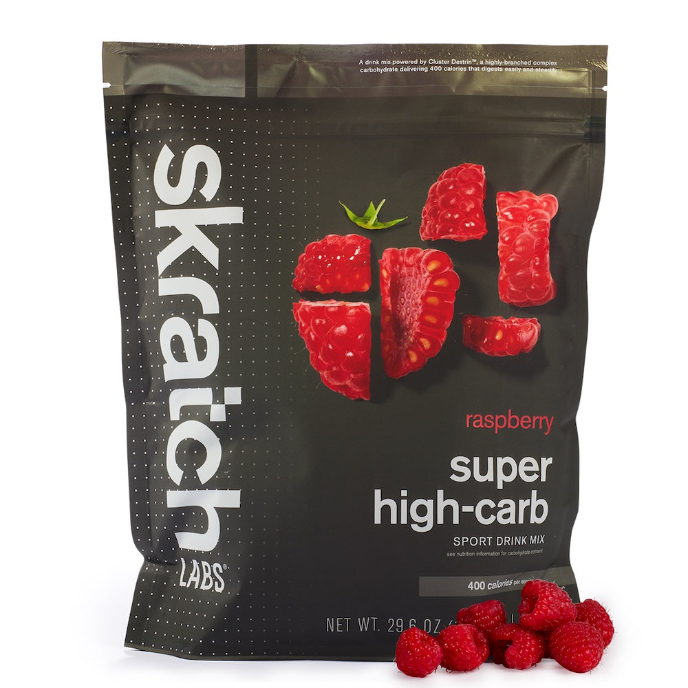 Super High-Carb Sport Drink Mix - Resealable Bag (3200 Calorie Bag), Raspberry