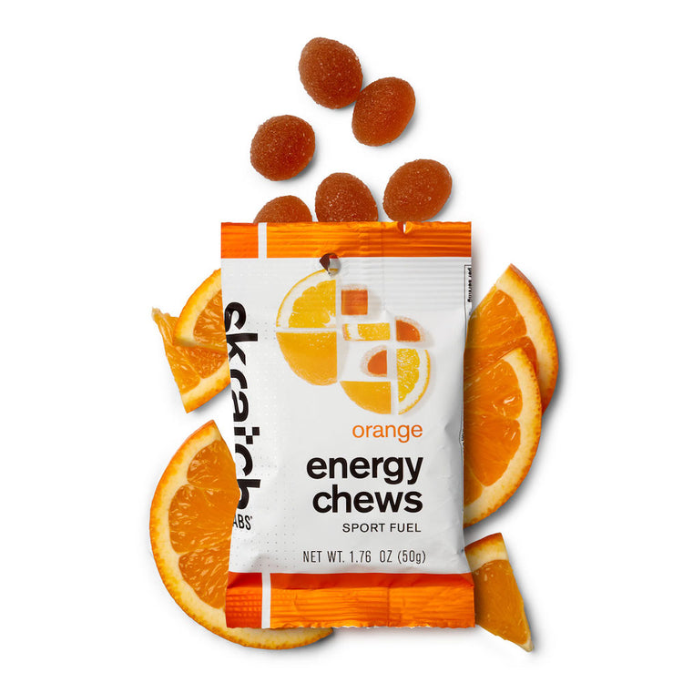 Energy Chews Sport Fuel - Single Pouch, Orange