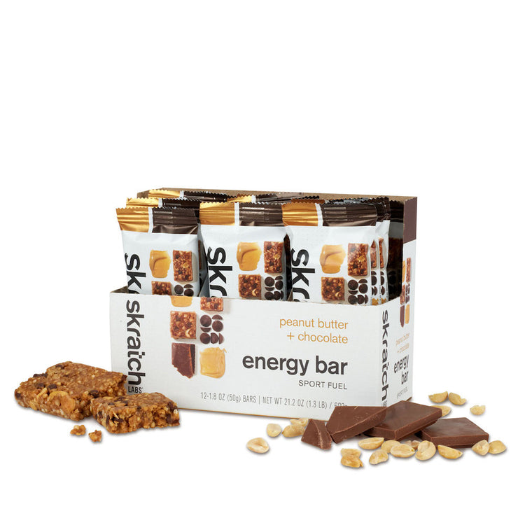 Energy Bar Sport Fuel - 12 Pack, Peanut Butter + Chocolate