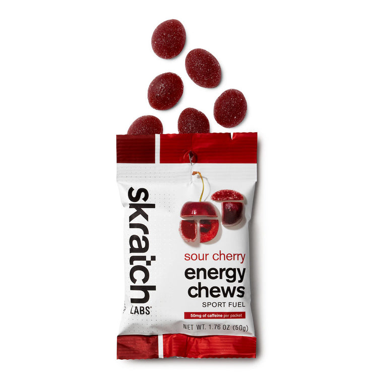 Energy Chews Sport Fuel - Single Pouch, Sour Cherry