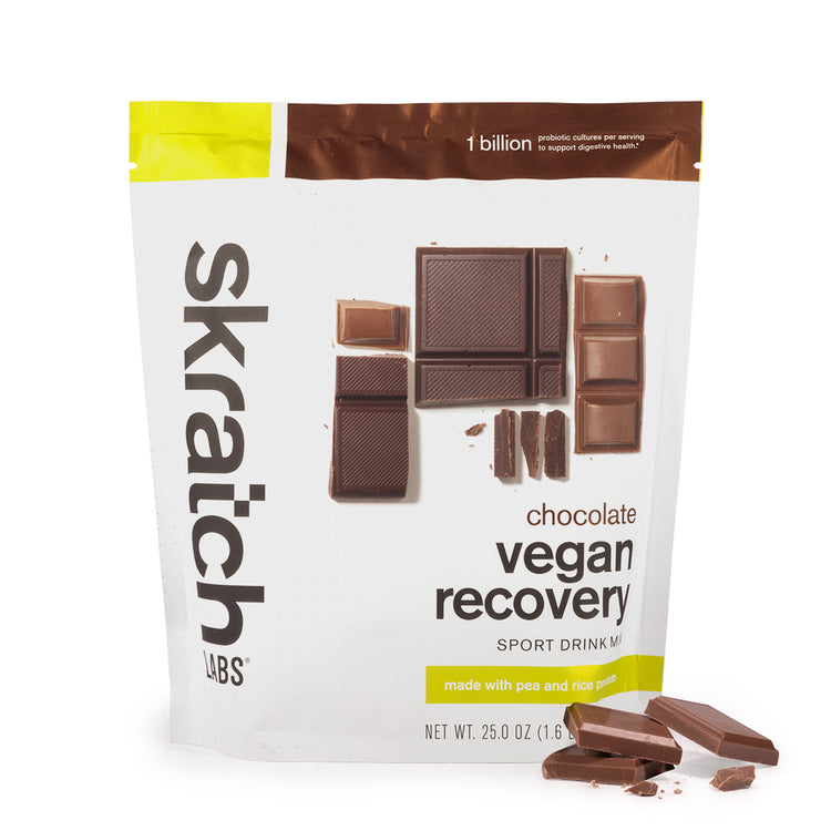 Recovery Sport Drink Mix - Resealable Bag - 12 Serving, Vegan Chocolate