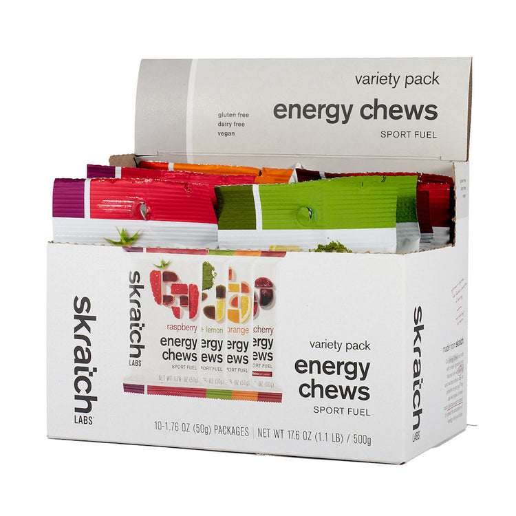 Energy Chews Sport Fuel - Single Pouch 10 Pack, Variety Pack